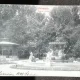 Carte postala, grup de statui in parc, Cluj, 1909