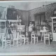 Carte postala, interior Institut d. A. Schulschwestern d. N.D., Timisoara, perioda interbelica
