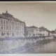 Carte postala, Lugoj, liceul C. Brediceanu si teatrul Grozavescu, perioada interbelica