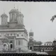 Carte postala, Manastirea Curtea de Arges cu Palatul Regal, 1938
