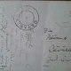 Carte postala, Manastirea din Sinaia, perioada interbelica