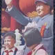 Carte Postala, Mao Zedong cu pionierii, China, 1952