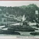 Carte postala, parcul din Olanesti, 1939