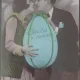 Carte postala pentru Sarbatorile Pascale, 1965