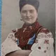 Carte postala, Poloneza in costum traditional, 1925