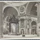 Carte Postala, Roma, S. Paolo fuori le Mura. Altare della Confessione, perioada interbelica