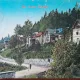 Carte postala, Sinaia, strada Lasca Catargiu, perioada interbelica