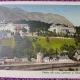 Carte postala, Sinaia, Vedere din parc, Cazinoul si Palace Hotel, perioada interbelica