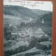 Carte postala, statiunea balneara Gießhübl-Sauerbrunn  din Boemia, 1901