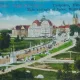 Carte postala, Timisoara, Fabrica, Baia centrala si Bd.Regin Maria, perioada interbelica