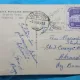 Carte postala, Tusnad Bai, 1955