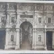 Carte postala, Vicenza, Teotro Olimpica, carte postala trimisa pictorului Aurel Bordenache, 1926
