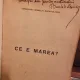 Ce e marea - Comandorul Corneliu Buchholtzer  cu dedicatia autorului