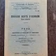 CHOREEA ACUTA SYDENHAM, TRATAMENT - RADULESCU C.GH  (TEZA DE DOCTORAT, CU DEDICATIE)