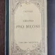 CICERON ORATIO PRO MILONE