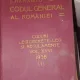 CODUL GENERAL AL ROMANIEI VOL XXVI 1938 - III