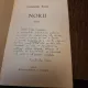 Constanta Buzea ,Norii,dedicatie pentru Nina Casian