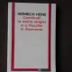 CONTRIBUTII LA ISTORIA RELIGIEI SI A FILOZOFIEI IN GERMANIA - HEINRICH HEINE