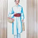 Costum popular romanesc, desen