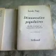 DEMOCRATIES POPULAIRES - LASZLO NAGY  (CARTE IN LIMBA FRANCEZA)