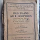 DES CLANS AUX EMPIRES-A. MORET- G. DAVY