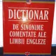 Dictionar de sinonime comentate ale limbii engleze - Horia Hulban
