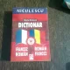 DICTIONAR FRANCEZ ROMAN, ROMAN FRANCEZ - MARIA BRAESCU