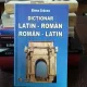 DICTIONAR LATIN-ROMAN ROMAN-LATIN - ELENA CRACEA