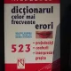 DICTIONARUL CELOR MAI FRECVENTE ERORI,WALTER KRAMER