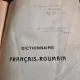 Dictionnaire francais-roumain , Constantin Saineanu , 1914