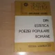DIN ESTETICA POEZIEI POPULARE ROMANE - GHEORGHE VRABIE