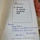 Directii in poezia secolului XX - Dan Grigorescu  cu dedicatia autorului