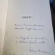 Doina Cornea - Liberte?  cu dedicatia autoarei pentru Virgil Ierunca si Monica Lovinescu