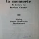 DREPTUL LA MEMORIE VOL III DE IORDAN CHIMET , 1992