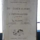 DU LIBERALISME A L'IMPERIALISME - HENRI HAUBER