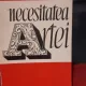 E. Fischer - Necesitatea Artei