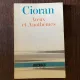 Emil Cioran Aveux et Anathemes (1987)