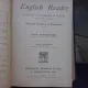 ENGLISH READER, A HISTORY OF CIBILISATION IN ENGLEND - CHARLES SCHWEITZER  3 VOLUME COLIGATE  (CARTE IN LIMBA ENGLEZA)