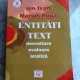 ENTITATI TEXT - ION IVAN