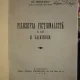 FILOSOFIA FICTIONALISTA A LUI H. VAIHINGER - ST. ZISSULESCU
