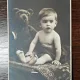 Fotografie copil, tip Carte Postala, perioada interbelica, necirculata