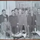 Fotografie, grup de ofiteri si civili, printre ei si Dumitru Prunariu, 1981