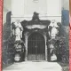 Fotografie, intrarea in cavou, constructie secolul XIX