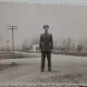 Fotografie, militar roman la Krasnodar, URSS, 1956