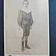 Fotografie pe carton, baiat, cca 1900