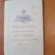 Fotografie pe carton, barbat, perioada interbelica