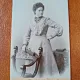 Fotografie pe carton, femeie, cca 1900