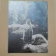 Fotografie pe carton, femeie in port popular, perioada interbelica
