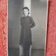 Fotografie tip carte postala, adolescenta perioada interbelica