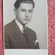 Fotografie tip carte postala, barbat 1932
